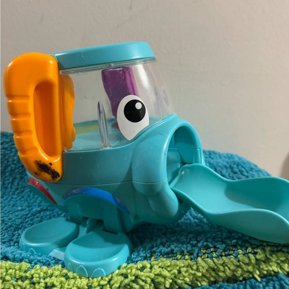 Colorful Elephant Toy with Interactive Features - Picture 4 of 8